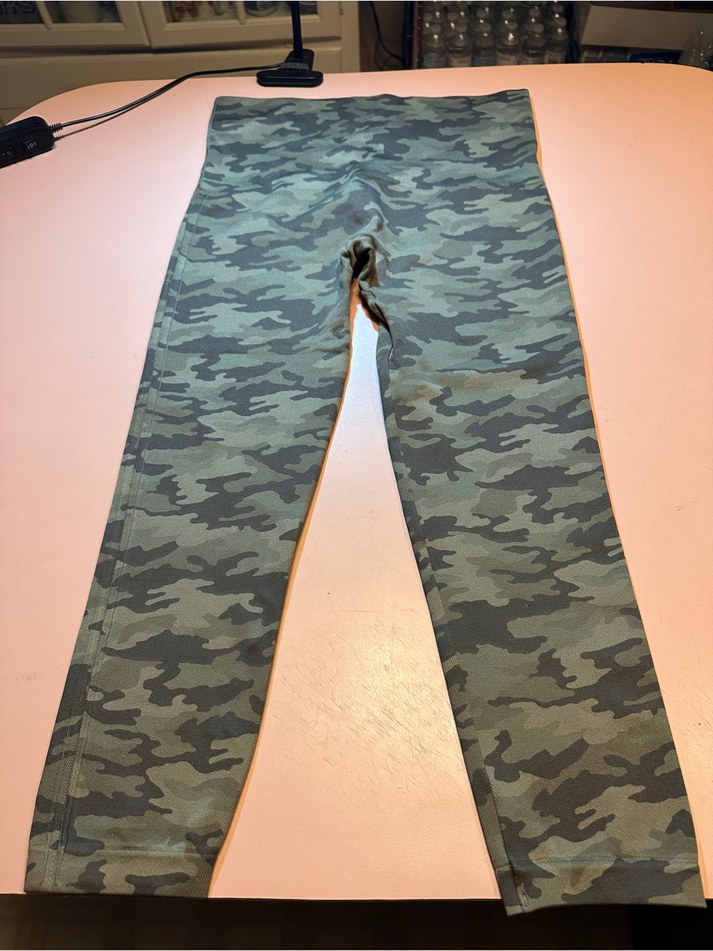 SPANX Look At Me Now High Waisted camo leggings
